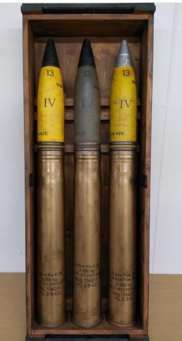 Gezocht ww2 duitsen 88mm huls, Enlèvement ou Envoi, Armée de terre