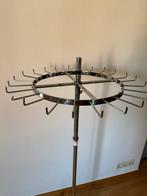 Vintage winkelrek kapstok display, Enlèvement, Utilisé, Métal, 100 à 150 cm