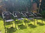 8  Tuinstoelen, lichtgewicht, stapelbaar, Ophalen, Zo goed als nieuw, Stapelbaar