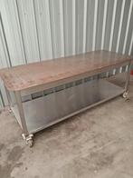 Table de travail en mètal 200×80×77 cm, Enlèvement ou Envoi, Utilisé