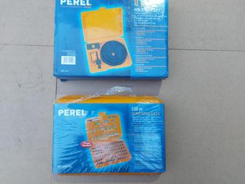 Perel 3040-100st schroevendraaierbits+Perel Gatenzaagset - 8 beschikbaar voor biedingen