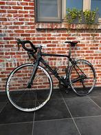 Scott mat zwart, maat 54, Gebruikt, Carbon, Heren, 53 tot 57 cm