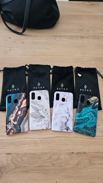 BURGA 4x hardcase Samsung A40, Enlèvement ou Envoi, Comme neuf, Samsung