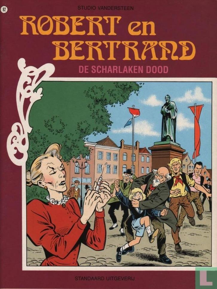 De scharlaken dood nr 82, Boeken, Stripverhalen, Zo goed als nieuw, Eén stripboek, Ophalen of Verzenden