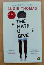 The hate u give - Angie Thomas, Ophalen of Verzenden, Zo goed als nieuw, Angie Thomas