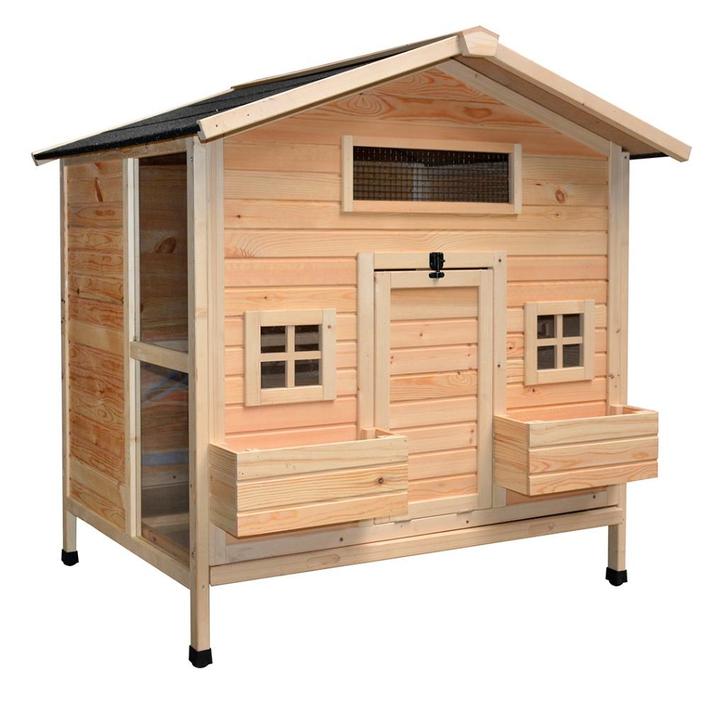 Kippenhok Colonial pinus, Dieren en Toebehoren, Pluimvee | Toebehoren, Nieuw, Kippenhok of Kippenren, Ophalen of Verzenden