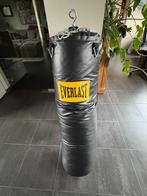 Everlast bokszak en extra trainingshandschoenen, Sport en Fitness, Vechtsporten en Zelfverdediging, Ophalen, Zo goed als nieuw
