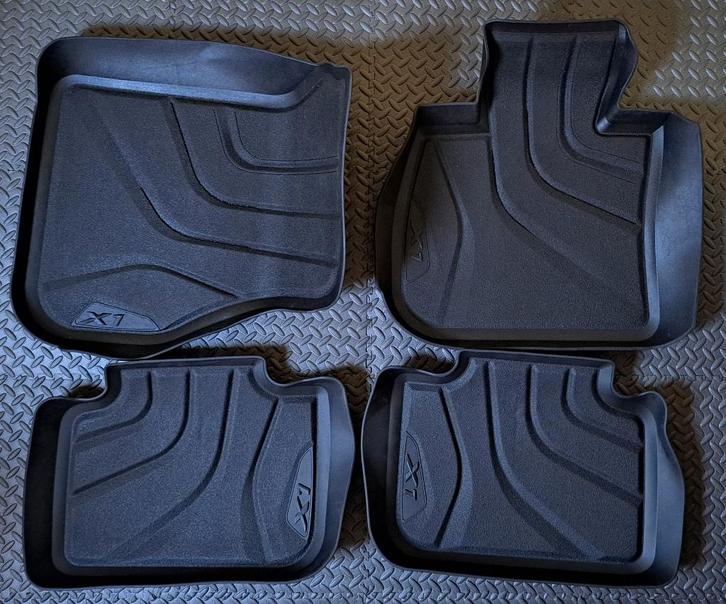 BMW X1 rubberen automatten, Auto diversen, Automatten, Nieuw, Ophalen of Verzenden