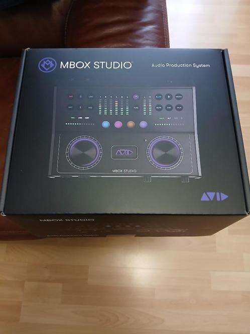 Avid Mbox Studio Audio interface, Audio, Tv en Foto, Professionele apparaten, Nieuw, Audio, Ophalen of Verzenden