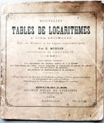 NOUVELLES TABLES  DE LOGARITHMES 1899, Ophalen
