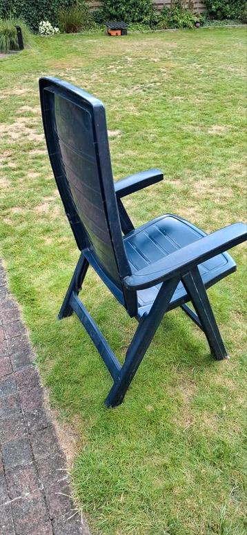 Blauwe tuinzetel pvc beschikbaar voor biedingen