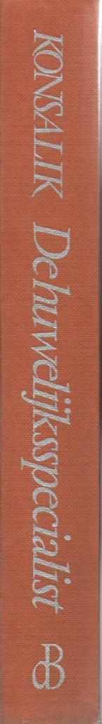 DE HUWELIJKSSPECIALIST - HEINZ G. KONSALIK, Boeken, Romans, Gelezen, Nederland, Ophalen of Verzenden
