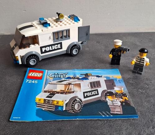 LEGO City 7245: De transporttruck voor gevangenen van de pol, Kinderen en Baby's, Speelgoed | Duplo en Lego, Zo goed als nieuw