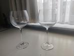 2 hele grote wijnglazen, Ophalen, Zo goed als nieuw