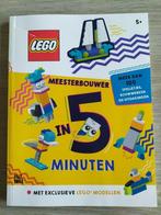 LEGO Meesterbouwer in 5 min (boek + 50 steentjes), Ophalen, Lego
