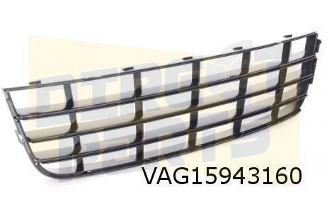 Volkswagen EOS (4/06-1/11) voorbumpergrille onder (9B9) Orig, Auto-onderdelen, Carrosserie, Bumper, Volkswagen, Voor, Nieuw, Verzenden