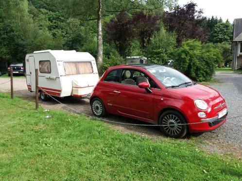 retro caravan 1500 Euro, Caravans en Kamperen, Caravans, Particulier, tot en met 2, 500 - 750 kg, Standaardzit, Omvormbare zithoek