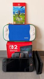 Nintendo Switch 2 - nieuwstaat, Games en Spelcomputers, Spelcomputers | Nintendo Switch, Ophalen, Zo goed als nieuw, Met 2 controllers