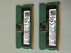 Samsung Sodimm DDR5 16GB  (2 x 8GB) RAM, Computers en Software, RAM geheugen, Ophalen of Verzenden, Zo goed als nieuw, DDR5, Laptop