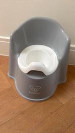 Mooi grijs plaspotje / potje met uitneembaar stuk, Ophalen, Gebruikt