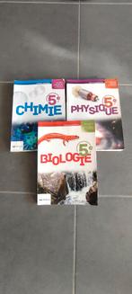 Livre chimie - physique -biologie 5eme, Boeken, Schoolboeken, Ophalen, Biologie