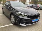 BMW 118I M-SPORT, Automaat, Leder en Stof, Zwart, Berline