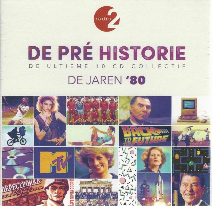 10CD-BOX * DE PRE HISTORIE - ULTIEME COLLECTIE - 80s -Vol. 1, Cd's en Dvd's, Cd's | Pop, Nieuw in verpakking, 1980 tot 2000, Ophalen of Verzenden