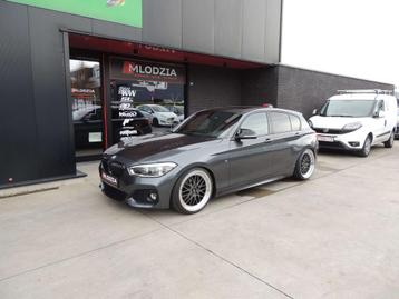 BMW 1 Serie 118 steptronic M pakket TUNED Vmaxx + 19“ bree, Autos, Argent ou Gris, Achat, Euro 6, Entreprise