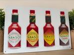 Tabasco metalen wandplaat, Ophalen of Verzenden, Nieuw, Reclamebord