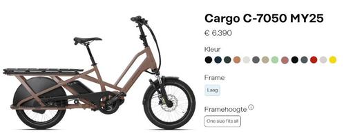 Norta longtail met monkeybars en transportkist, Fietsen en Brommers, Elektrische fietsen, Zo goed als nieuw, Overige merken, Ophalen