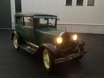 ‘29 Ford model A . TWEEDEURS . Rijd super, 4 zetels, Achterwielaandrijving, Grijs, Particulier