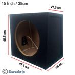 Subwoofer behuizing 15 Inch 38 Cm 47 Liter, Ophalen of Verzenden, Nieuw