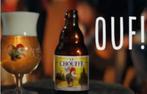 Reclamebord Ouf het is een Chouffe - mancave poolhouse nieuw, Ophalen of Verzenden, Zo goed als nieuw, Reclamebord, Plaat of Schild