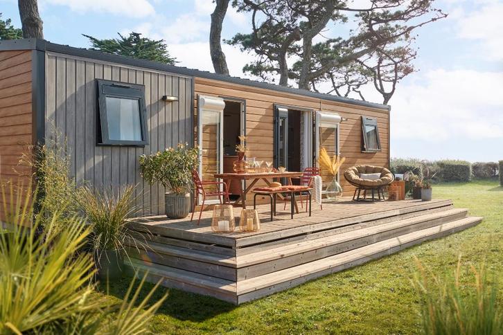 Nieuwe Stacaravan Bol D'air Ponant - 3 kamers - 1080x400cm, Caravans en Kamperen, Stacaravans, tot en met 6, Ophalen of Verzenden