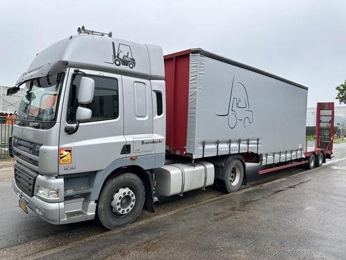 DAF CF 85.360 + NOOTEBOOM - FORKLIFT CARRIER / HEFTRUCK TRAN, Auto's, Vrachtwagens, Bedrijf, ABS, DAF, Diesel, Euro 5, 2 deurs
