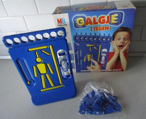 "Galgje" 1 Tegen 1 van MB in Nieuwe staat !, Hobby en Vrije tijd, Gezelschapsspellen | Overige, Zo goed als nieuw, Een of twee spelers