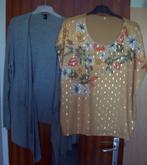 Gilet + blouse, Sans marque, Porté, Taille 46/48 (XL) ou plus grande, Autres couleurs