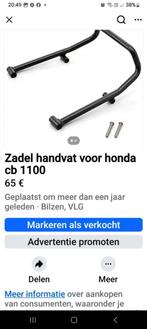 Zwarte handbaar honda cb 1100 ex, Motoren, 4 cilinders, Particulier, 1100 cc, Naked bike