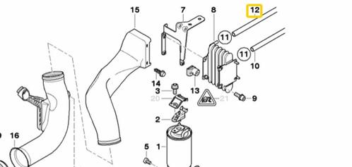 Brandstofleiding BMW 520D E39 OE 13327785156 org bmw, Autos : Pièces & Accessoires, Systèmes à carburant, BMW, Neuf, Enlèvement ou Envoi