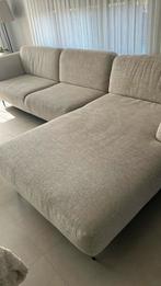Zetel met lounge, Huis en Inrichting, Zetels | Zetels en Chaises Longues, Ophalen, 300 cm of meer, Zo goed als nieuw, Vierpersoons of meer
