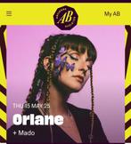 2 places pour le concert d'Orlane, Tickets & Billets, Concerts | Pop