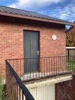 Houten buitendeur, Doe-het-zelf en Bouw, Deuren en Vliegenramen, Ophalen of Verzenden, Gebruikt, Hout, Buitendeur