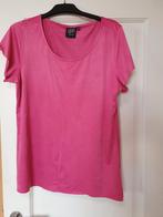 Mooie roze daim tshirt maat 42/44, Kleding | Dames, T-shirts, Maat 42/44 (L), Ophalen of Verzenden, Roze, Zo goed als nieuw