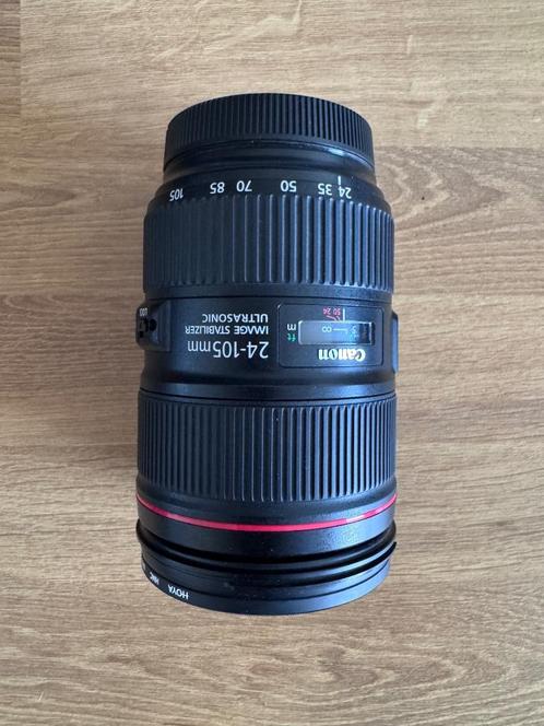 CANON EF 24-105MM F/4L IS II USM, Audio, Tv en Foto, Foto | Lenzen en Objectieven, Zo goed als nieuw, Standaardlens, Zoom, Ophalen