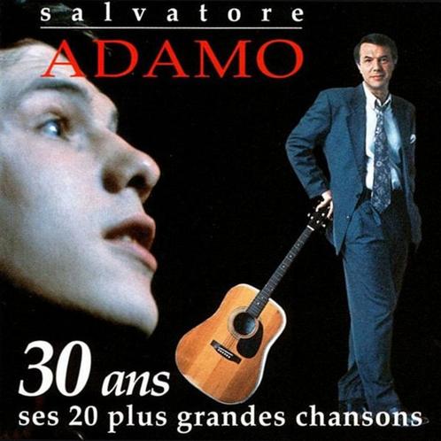 CD- Adamo - 30 ans - Ses Plus Grandes Chansons, Cd's en Dvd's, Cd's | Franstalig, Ophalen of Verzenden
