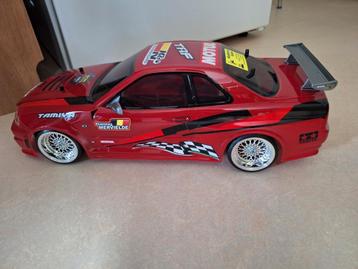 Nieuwe Tamiya TT-01E Drifting Nissan Nismo R34 GT-R Z-tune  beschikbaar voor biedingen