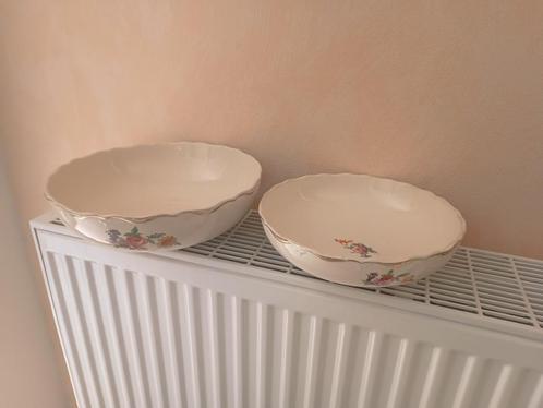 A vendre 2 plats boch, Antiek en Kunst, Antiek | Keramiek en Aardewerk, Ophalen
