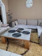 Tapis shaggy grand format – Comme neuf, Ophalen, Crème, 200 cm of meer, Zo goed als nieuw