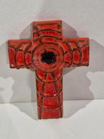 Vintage keramiek kruis is spinnenweb vorm  , mid century, Enlèvement ou Envoi