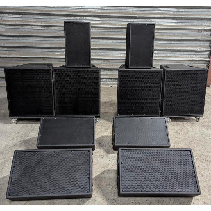 ✅TCS audio concert touring system, Audio, Tv en Foto, Luidsprekerboxen, Gebruikt, Overige typen, 120 watt of meer, Overige merken